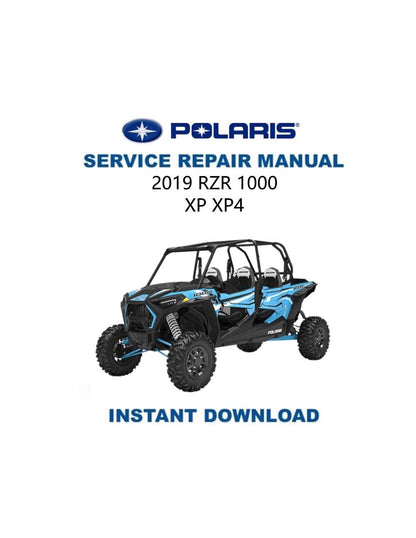 Polaris RZR XP 1000 UTV Service Manual 2019-2023 - Service Manual PDF Instant Download