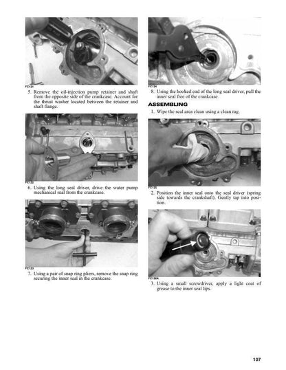 Arctic Cat ZR XF M Lynx Pantera Bearcat Snowmobile Service Manual sample page showing schematics and diagrams