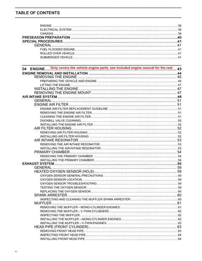 Can-Am Maverick 1000 Sport Trail UTV Service Manual sample page from service manual