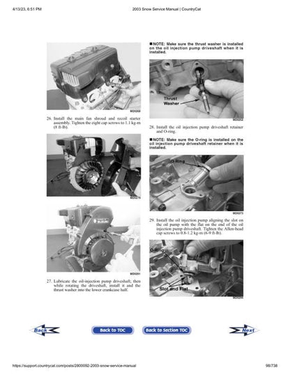Arctic Cat Firecat F5 F7 ZL ZR Pantera Snowmobile Service Manual sample page from service manual