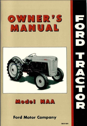 Ford NAA 600 800 2000 4000 Tractor Service Manual sample page from service manual