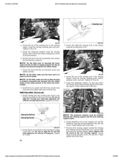 Arctic Cat ZR XF M Pantera 5000 7000 9000 Snowmobile Service Manual sample page from service manual
