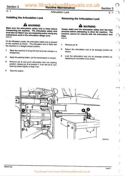 JCB 426 525 550 540 570 1CX 2CX 3CX 4CX 801-806 Loader Service Manual table of contents