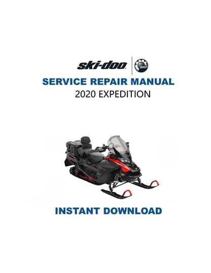 Skidoo Expedition 600 900 Snowmobile Service Manual 2020-2021 - Service Manual PDF Instant Download