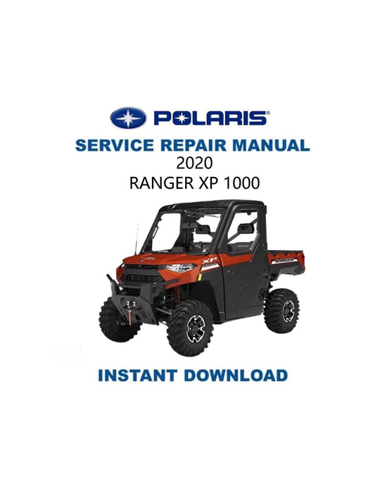 Polaris Ranger XP 1000 UTV Service Manual 2020 - Service Manual PDF Instant Download