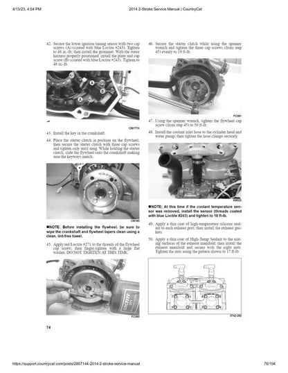 Arctic Cat F M Z1 Crossfire Bearcat Snowmobile Service Manual sample page from the repair manual