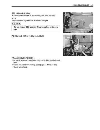 Suzuki DF300 Outboard Service Manual sample page from service manual