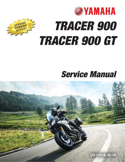 Yamaha Tracer 900 / 900GT MTT850D Motorcycle Service Manual factory service manual title page