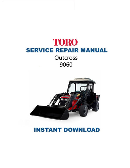 Toro 9060 Outcross Mower Service Manual - Service Manual PDF Instant Download