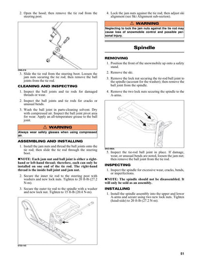 Arctic Cat ZR 120 Kitty Cat Snowmobile Service Manual sample page showing repair procedures