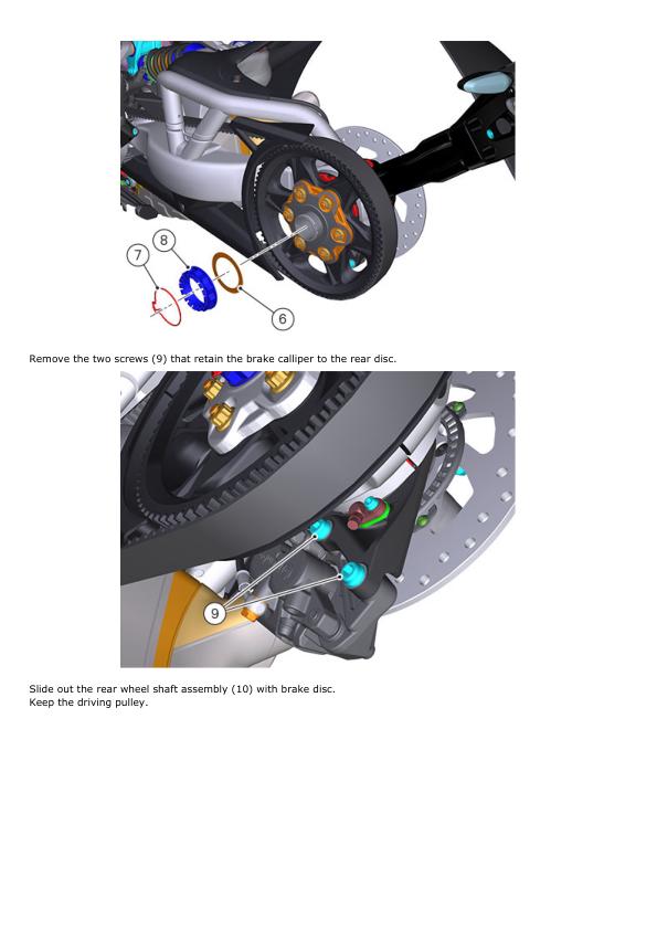 Ducati xDiavel S Motorcycle Service Manual factory service manual title page