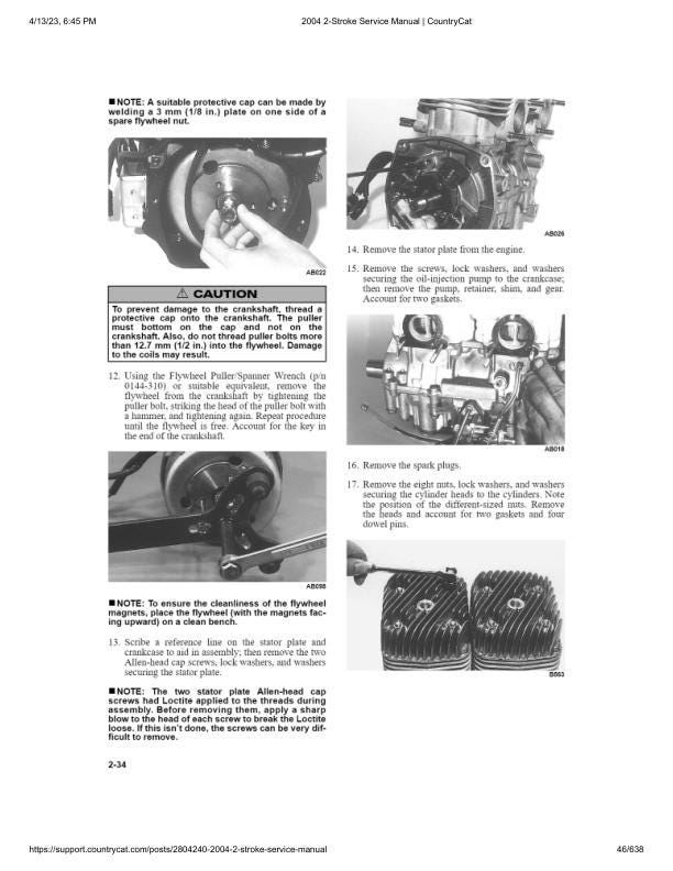 Arctic Cat Firecat Mountain Cat Pantera ZR Snowmobile Service Manual table of contents