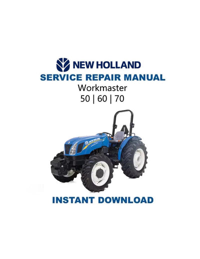 New Holland Workmaster 50 60 70 Tractor Service Manual - Service Manual PDF Instant Download