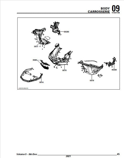 Skidoo Summit X 800 ETEC Snowmobile Service Manual factory service manual title page