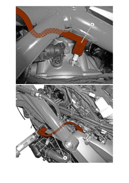 Ducati Multistrada 1200S ABS Motorcycle Service Manual sample page from service manual