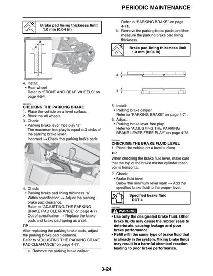 Yamaha Wolverine RMAX4 UTV Service Manual sample page from service manual