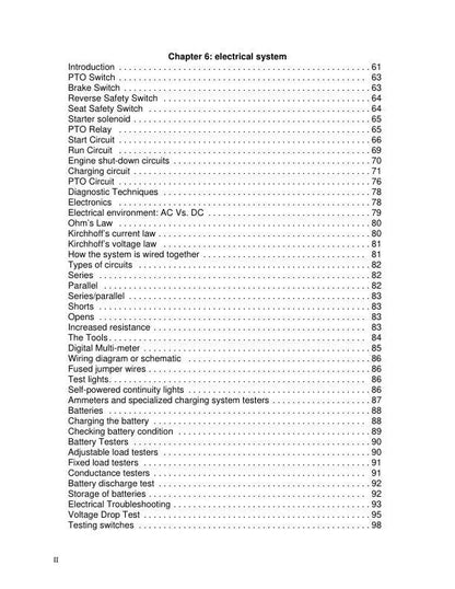 Cub Cadet RZT-S Zero Turn Mower Service Manual sample page from service manual