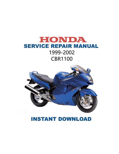 Honda CBR1100 Motorcycle Service Manual 1999-2002 - Service Manual PDF Instant Download