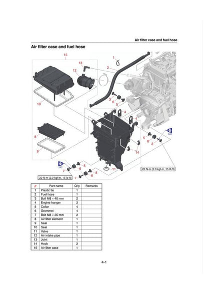 Yamaha Jetblaster JB1050 F6C Service Manual sample page from service manual