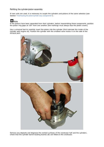 Ducati Multistrada 1200S GT Granturismo Service Manual sample page with technical illustrations