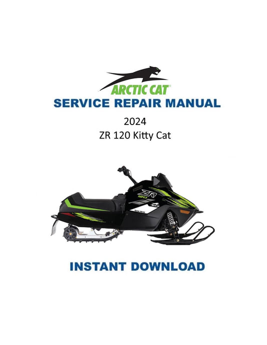Arctic Cat ZR 120 Kitty Cat Snowmobile Service Manual 2024 - Service Manual PDF Instant Download