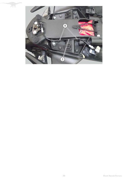 Ducati Monster 821 Motorcycle Service Manual table of contents