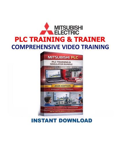 Mitsubishi PLC Trainer & Training Course 2026 - Service Manual PDF Instant Download