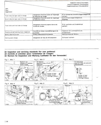 Kubota KH 36 41 51 61 66 91 101 151 Excavator Service Manual sample page from service manual