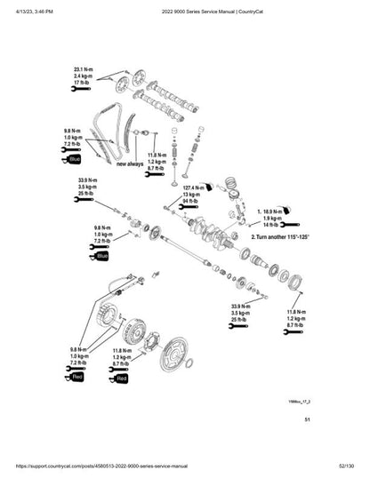 Arctic Cat Thundercat ZR 9000 Snowmobile Service Manual sample page from the repair manual