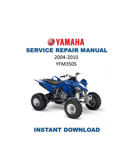 Yamaha Raptor YFM350S Motorcycle Service Manual 2004-2008 - Service Manual PDF Instant Download