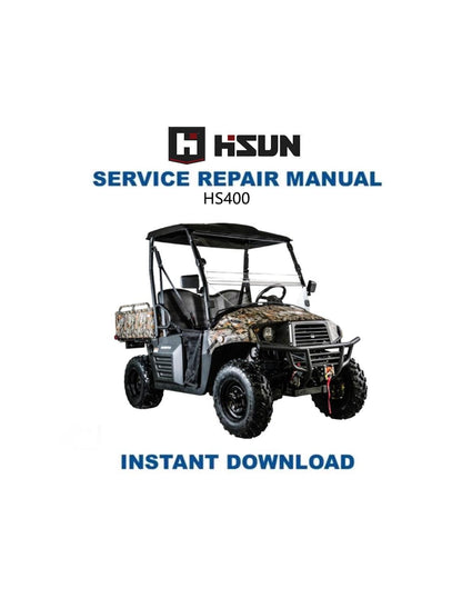 HiSun HS400 UTV Service Manual - Service Manual PDF Instant Download