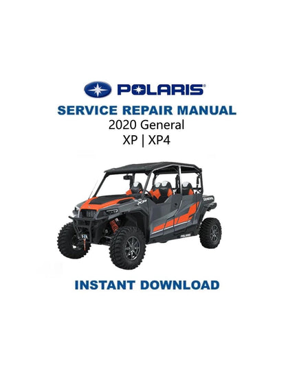 Polaris GENERAL XP XP4 UTV Service Manual 2020-2024 - Service Manual PDF Instant Download