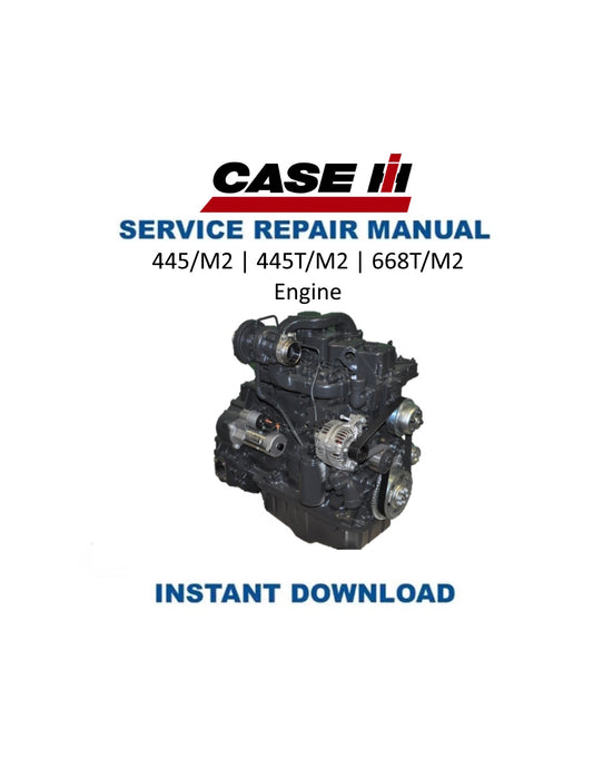 Case 445 668 M2 T Engine Service Manual PDF