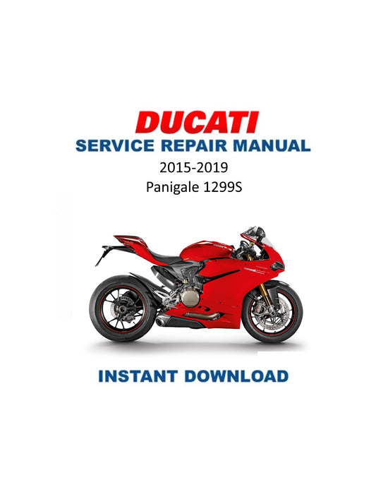 Manual de servicio de motocicleta Ducati Panigale 1299S | 2015-2019