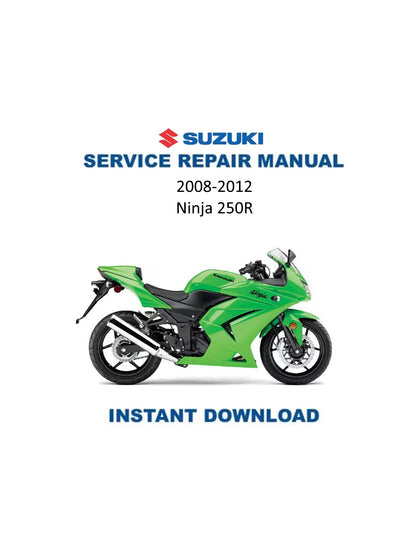 Manuale di servizio moto Kawasaki Ninja 250R | 2008-2012