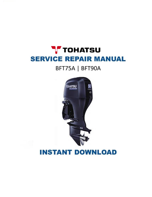 Tohatsu BFT75A BFT90A Outboard Service Manual PDF | 2013-2020