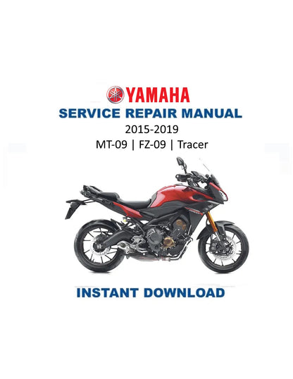 Manuale di servizio moto Yamaha MT09 FZ09 Tracer | 2015-2019 MT-09 FZ-09