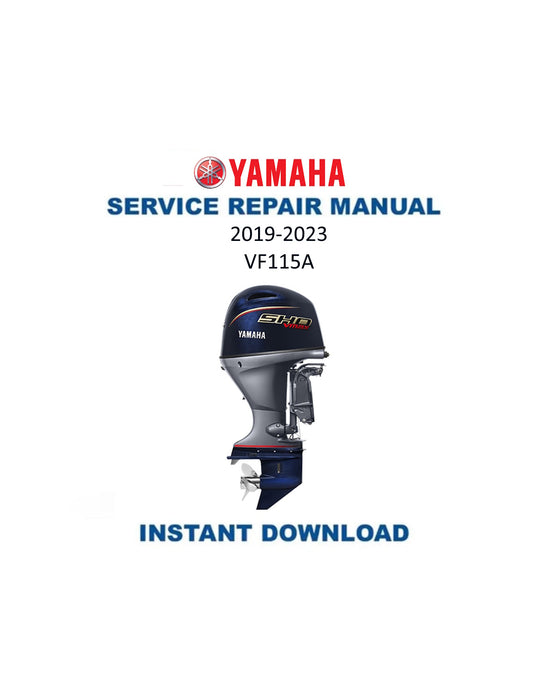 Yamaha VF115A Outboard Service Manual PDF | 2019-2023