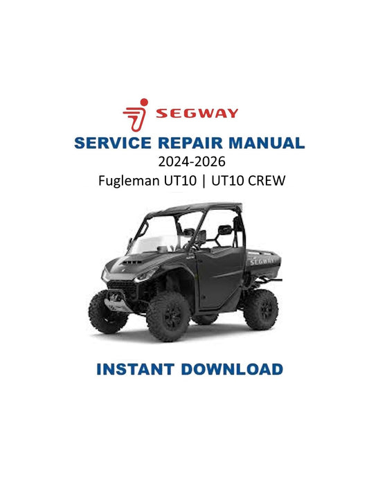 Segway Fugleman UT10 | UT10 CREW Service Manual PDF | 2024-2026