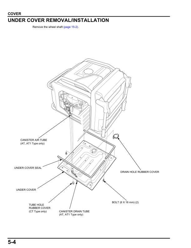 Honda EU7000iS Inverter Generator Service Manual sample page showing repair procedures