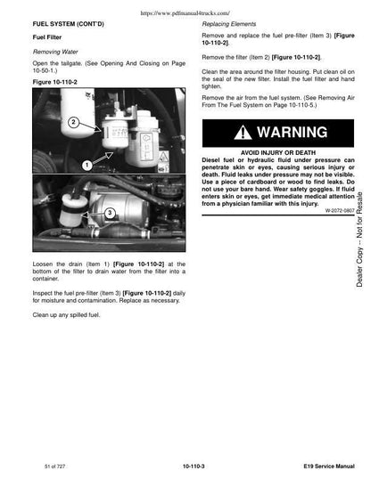 Bobcat E19 Compact Excavator Service Manual sample page from service manual