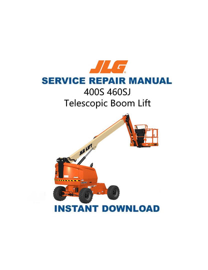 JLG400S 460SJ Telescopic Boom Lift Service Manual - Service Manual PDF Instant Download