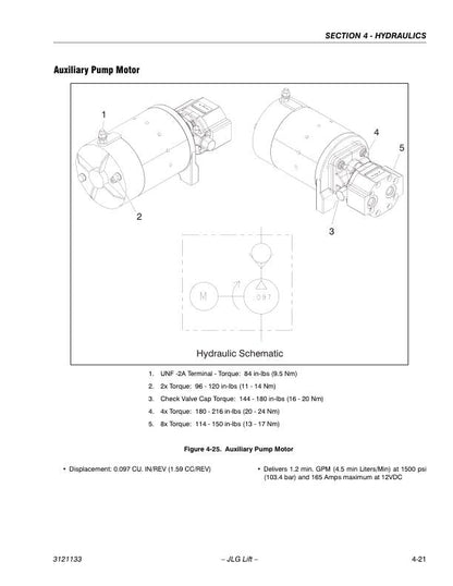JLG 3394 4394 RT Scissor Lift Service Manual sample page from the repair manual