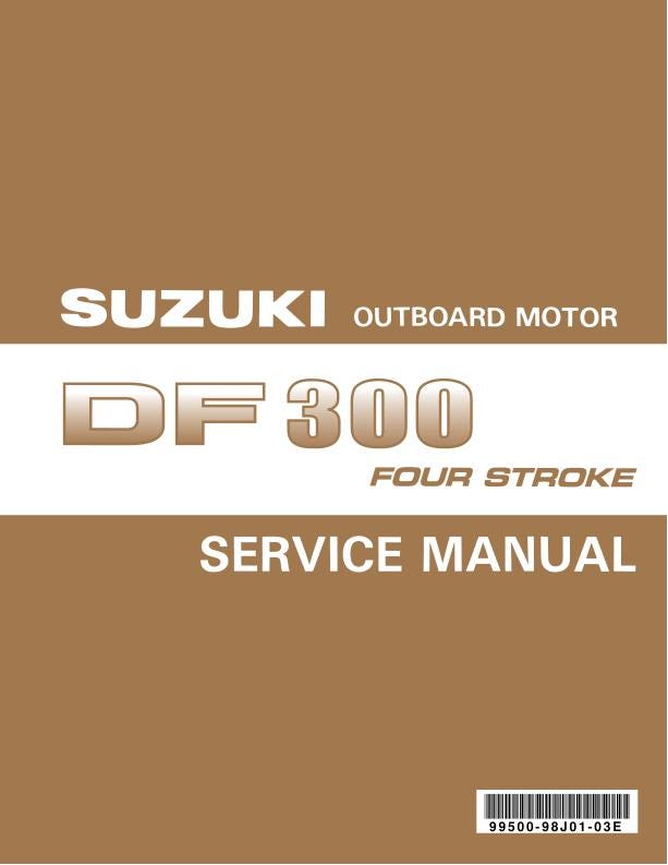 Suzuki DF300 Outboard Service Manual factory service manual title page