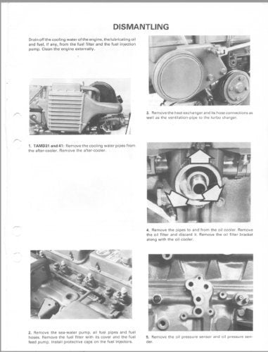 Volvo Penta MD 1B 2B 3B 5A 6A 7A 21A Service Manual sample page from the repair manual