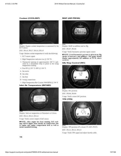 Arctic Cat Wildcat Sport 700 UTV Service Manual sample page from the repair manual