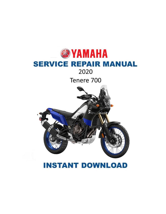 Yamaha Tenere 700 Motorcycle Service Manual 2020-2024 - Service Manual PDF Instant Download