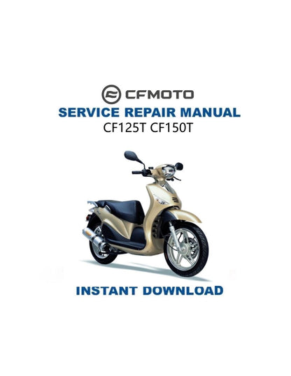 CFMOTO 125 150 Service Repair Manual 2007-2012 - Service Manual PDF Instant Download