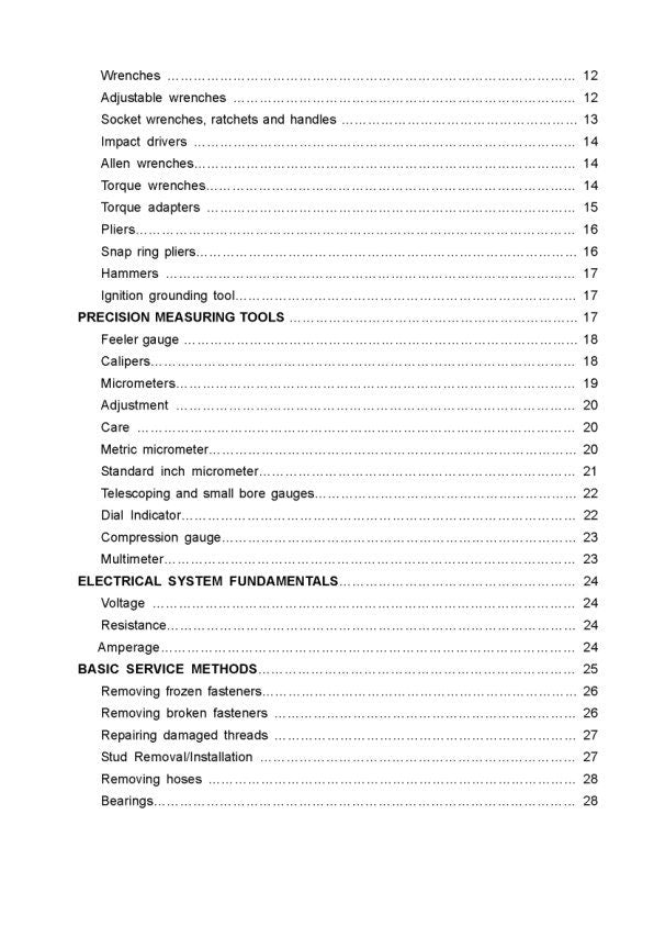 HiSun HS700 HS600 HS500 UTV Service Manual sample page from service manual