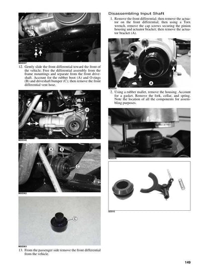 Arctic Cat Prowler Pro CREW UTV Service Manual sample page from the repair manual